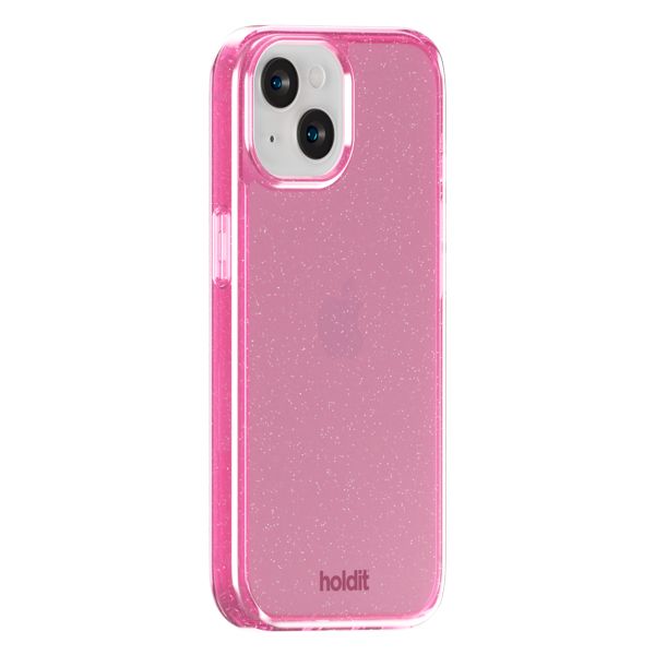 Holdit Glitzer Case für das iPhone 13 / 14 / 15 - Pink