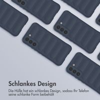 imoshion EasyGrip Back Cover für das Samsung Galaxy S22 - Dunkelblau