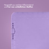 imoshion Schutzhülle mit Handgriff kindersicher Apple iPad 6 (2018) 9.7 Zoll / iPad 5 (2017) 9.7 Zoll - Lila