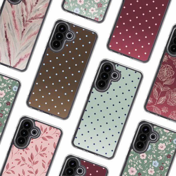 imoshion Design Hülle Samsung Galaxy A37 (5G) - Polka Dot Bruin
