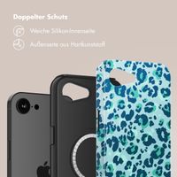 Selencia Vivid Rückabdeckung mit MagSafe Apple iPhone 16e - Wild Spots Light Blue