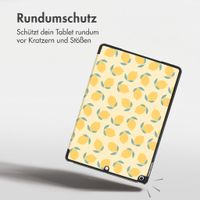imoshion Design Trifold Klaphülle Apple iPad 9 (2021) 10.2 Zoll / iPad 8 (2020) 10.2 Zoll / iPad 7 (2019) 10.2 Zoll - Citrus Dream