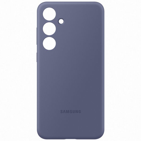 Samsung Original Silikon Cover für das Galaxy S24 Plus - Violet