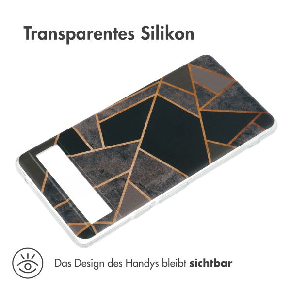 imoshion Design Hülle für das Google Pixel 6a - Black Graphic