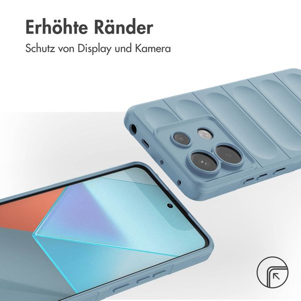 imoshion EasyGrip Back Cover für das Xiaomi Redmi Note 13 Pro (5G) - Hellblau