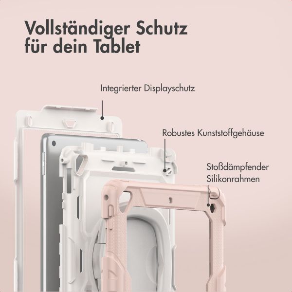 imoshion Rugged Kindersicher Schutzhülle Apple iPad 6 (2018) 9.7 Zoll / iPad 5 (2017) 9.7 Zoll / Air 2 (2014)/Air 1 (2013) - Hellrosa