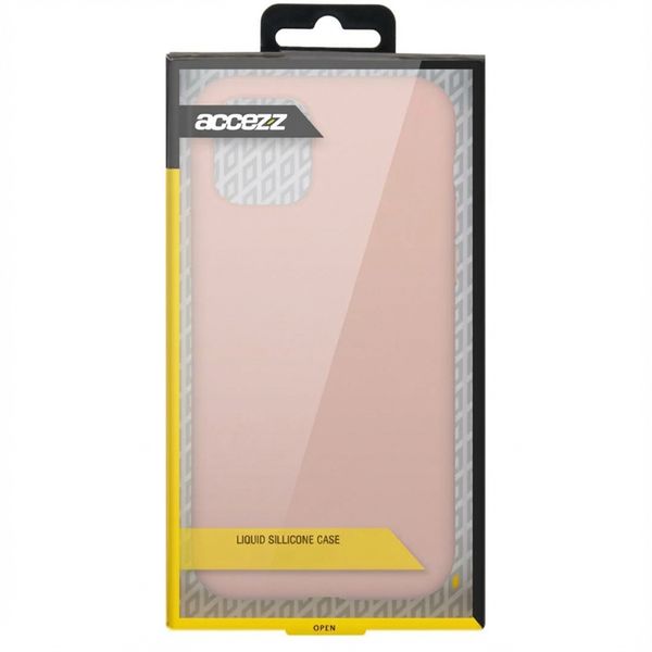 Accezz Liquid Silikoncase Apple iPhone 11 Pro - Rosa
