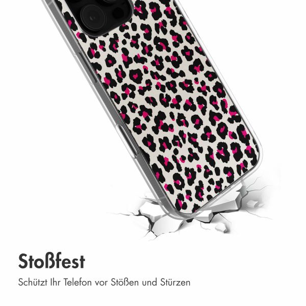 imoshion Design Hülle iPhone 16 Pro - Leopard Pink