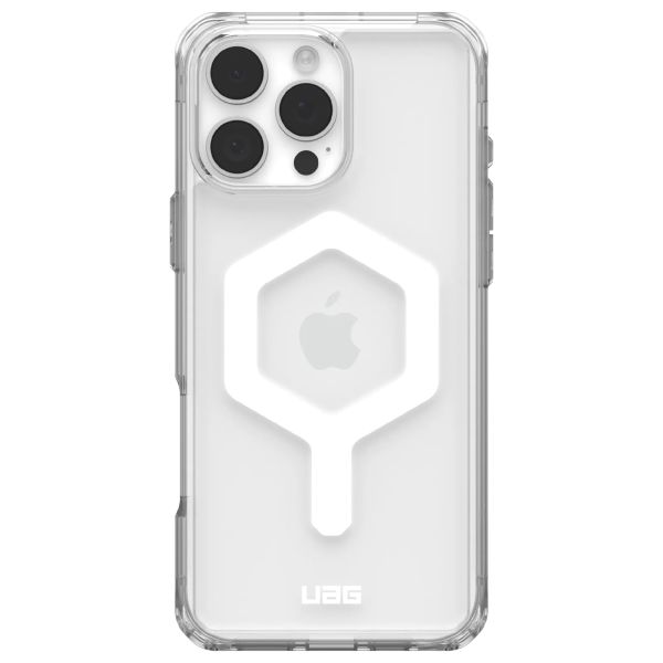 UAG Plyo Backcover MagSafe für das iPhone 16 Pro Max - Ice / White