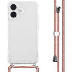 imoshion Backcover mit Band für das iPhone 16 - Rose Gold