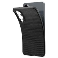 Spigen Liquid Air™ Backcover Samsung Galaxy S25 Edge - Schwarz