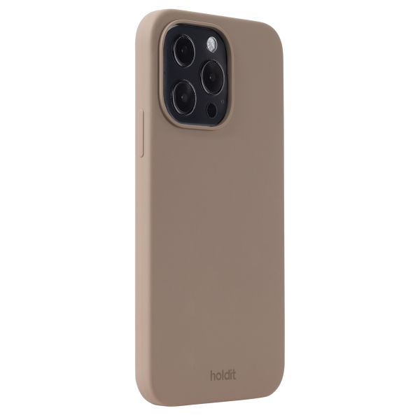 Holdit Silicone Case Apple iPhone 13 Pro - Mocha Brown