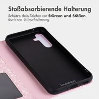 imoshion Design Klapphülle Samsung Galaxy A54 (5G) - Pink Bazaar Flowers