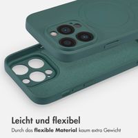imoshion Color Back Cover mit MagSafe Apple iPhone 14 Pro - Dunkelgrün