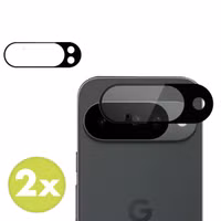 imoshion Kameraprotektor aus Glas 2er-Pack für das Google Pixel 9 Pro - Schwarz