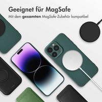 imoshion Color Back Cover mit MagSafe Apple iPhone 14 Pro Max - Dunkelgrün