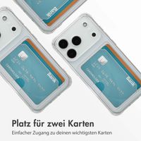 imoshion Soft Case Back Cover mit Kartenhalter Apple iPhone 17 Pro - Transparent