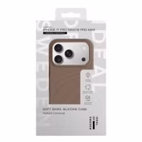 iDeal of Sweden Soft Swirl Silicone MagSafe Hülle Apple iPhone 17 Pro Max - Salted Caramel