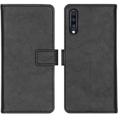 imoshion Luxuriöse Klapphülle Samsung Galaxy A70 - Schwarz