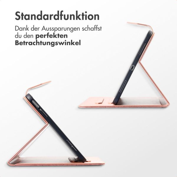 imoshion Mandala Klapphülle Samsung Galaxy Tab A9 Plus - Rose Gold