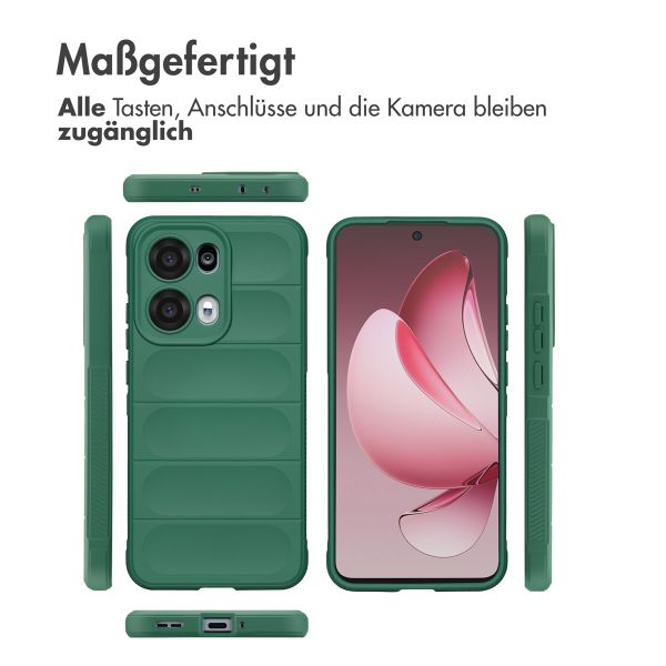 imoshion EasyGrip Backcover Oppo Reno 13 Pro - Dunkelgrün