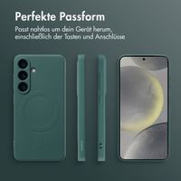 imoshion Color Back Cover mit MagSafe für das Samsung Galaxy S25 - Dunkelgrün