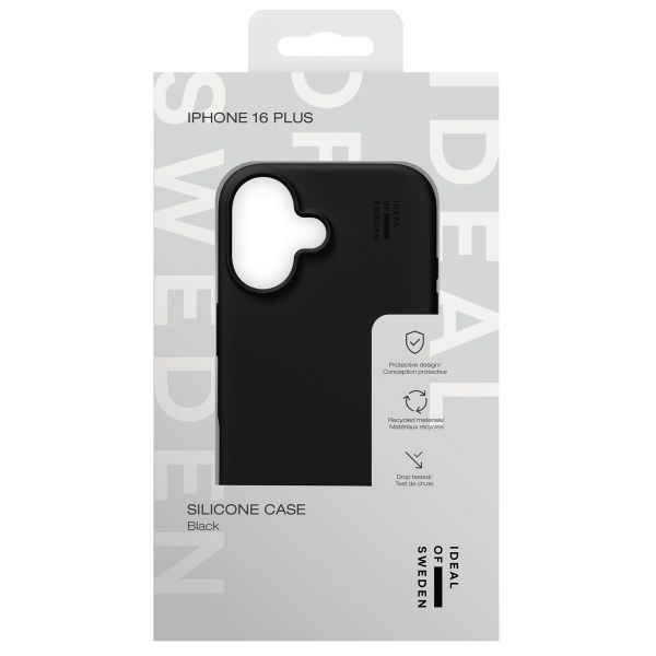 iDeal of Sweden Silikon Case für das Apple iPhone 16 Plus - Black