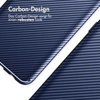 imoshion Carbon-Hülle für das Motorola Moto G41 - Blau