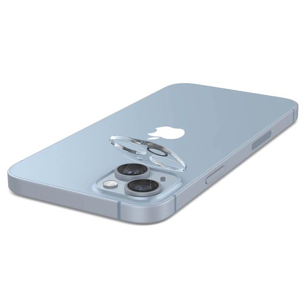 Spigen GLAStR EZ Fit Optik Kameraschutz 2er-Pack für Apple iPhone 14 / 14 Plus - Crystal Clear