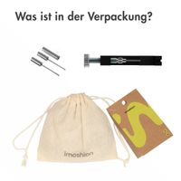 imoshion Premium Smartwatch Armband toolkit– Verkürzer für Smartwatch- / Uhrenarmband – Schwarz