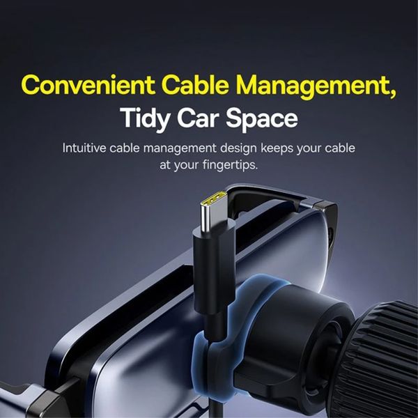 Baseus UltraControl Gravity Handyhalterung Auto - Universell - Lüftungsgitter - Space Grey