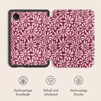 imoshion Design Klappbare Klapphülle Kobo Clara Colour / BW - Bloom Love Blush