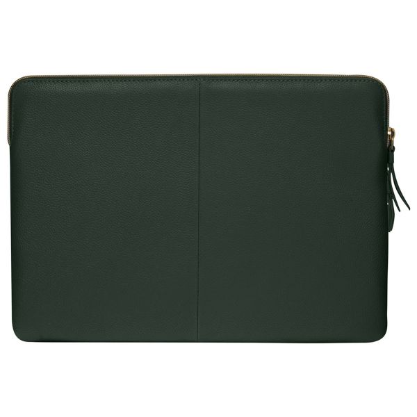 dbramante1928 ﻿Paris+ Sleeve - Laptop Hülle 13 Zoll - Laptop Sleeve - Echtes Leder - MacBook Pro / Air 13 Zoll - Evergreen