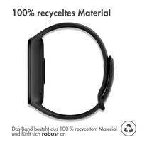 imoshion Silikon Sportarmband für Xiaomi Mi Band 5 / 6 - Schwarz