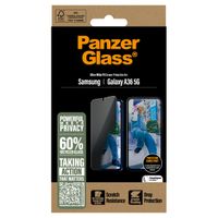 PanzerGlass Ultra Wide Fit Antibakterieller Screen Protector mit Sichtschutz inkl. Applikator Samsung Galaxy A36