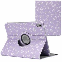 imoshion 360° drehbare Design Klapphülle Apple iPad 11 (2025) 11 Zoll A16 / iPad 10 (2022) 10.9 Zoll - Lavender Flowers