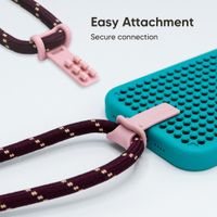 Callbuddy Lanyard - Cross Body Handyband - Burgundy Pink