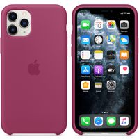 Apple Silikon-Case für das Apple iPhone 11 Pro - Pomegranate