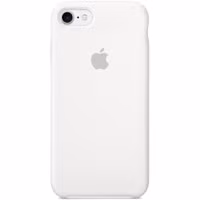 Apple Silikon-Case Weiß für das Apple iPhone SE (2022 / 2020) / 8 / 7