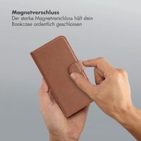 Selencia Olyn Abnehmbare Bookcase mit MagSafe Samsung Galaxy A37 (5G) - Braun