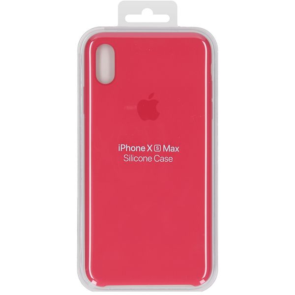 Apple Silikoncase Hibiscus für das iPhone Xs Max