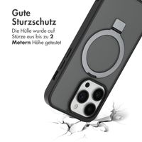 Accezz Ring Stand Backcover mit MagSafe für das iPhone 14 Pro - Schwarz