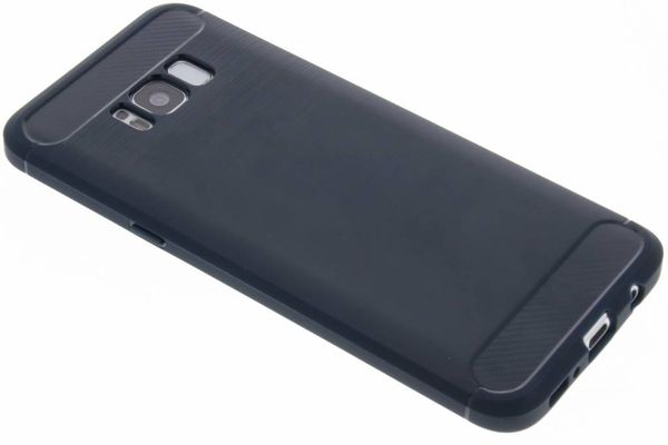 Dunkelblauer Brushed TPU Case Samsung Galaxy S8 Plus