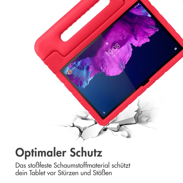 imoshion Schutzhülle mit Handgriff kindersicher Lenovo Tab P11 / P11 Plus - Rot