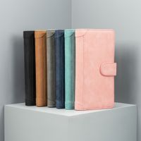 Luxuriöse Portemonnaie-Klapphülle Braun Samsung Galaxy S9 Plus
