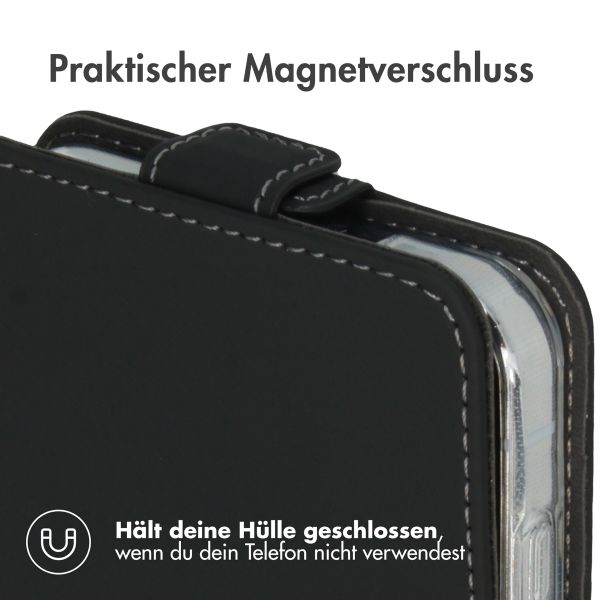 Accezz Flip Case Samsung Galaxy S24 Plus - Schwarz