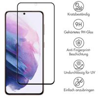 Accezz Full Cover Screen Protector aus gehärtetem Glas Samsung Galaxy S22 Plus / S23 Plus