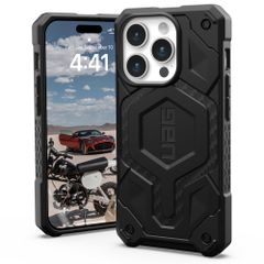 UAG Monarch Pro Backcover Apple iPhone 15 Pro - Carbon Fiber
