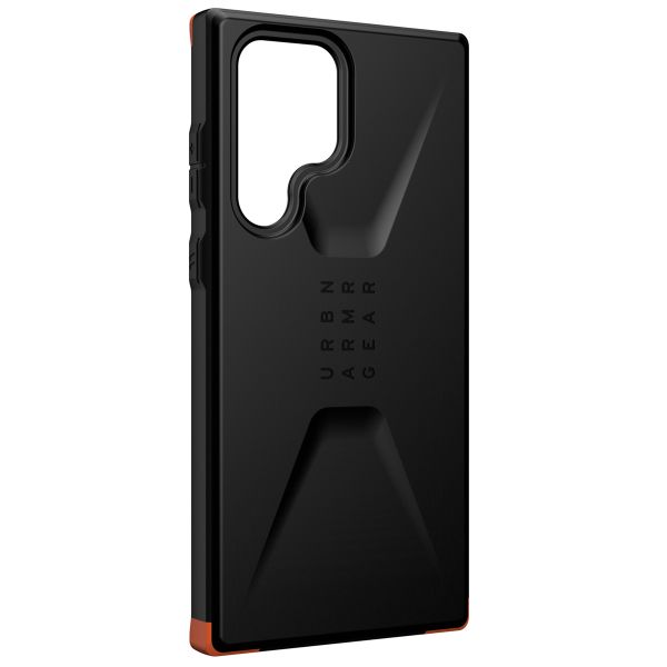 UAG Civilian Backcover für das Samsung Galaxy S22 Ultra - Black