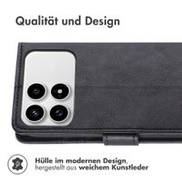 imoshion Luxuriöse Klapphülle Xiaomi Poco F8 Pro - Schwarz